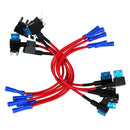 10 Pack - 12V Car Add-a-circuit Fuse TAP Adapter Mini ATM APM Blade Fuse Ho