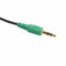 Headphone Splitter for Computer,Earphone Adapter for PC Audio&Mic,3.5mm Fem J5O1