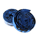 2 XCycling Road Bike Sports Cork Handlebar Tape+ 2 Bar plug black+blue