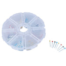 200pcs Dental Fiber Post Glass Quartz Teeth Restorative Refilled Pipe 1.2-1. OZ