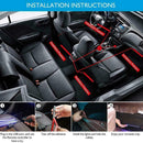 18LED Car Interior Atmosphere String Neon Strip Lights Voice Remote IR Cont N3J4