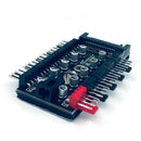 4Pin Cooling Fans Hub Splitter Cable 12V PWM LED Sata Power Suppply Adaptern Hn