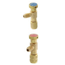 R22 & R410 Refrigeration Ball Valve Adapter  Safety Valve Connector