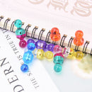 14pcs strong neodymium noticeboard skittle men pin magnets fridge whiteboard M&O