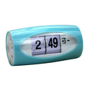 Auto  Clock Modern Flap Table Clock  Page Digital Alarm Clock Green