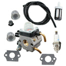 Carburetor Carb Kit For Stihl FS38 FS45 FS46 FS55 FS74-FS76 FS80 Trimmer SVM