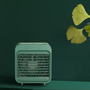 SL08 Desktop Water Cooling Fan Quiet Mini Cooler USB Spray Fan Humidifier