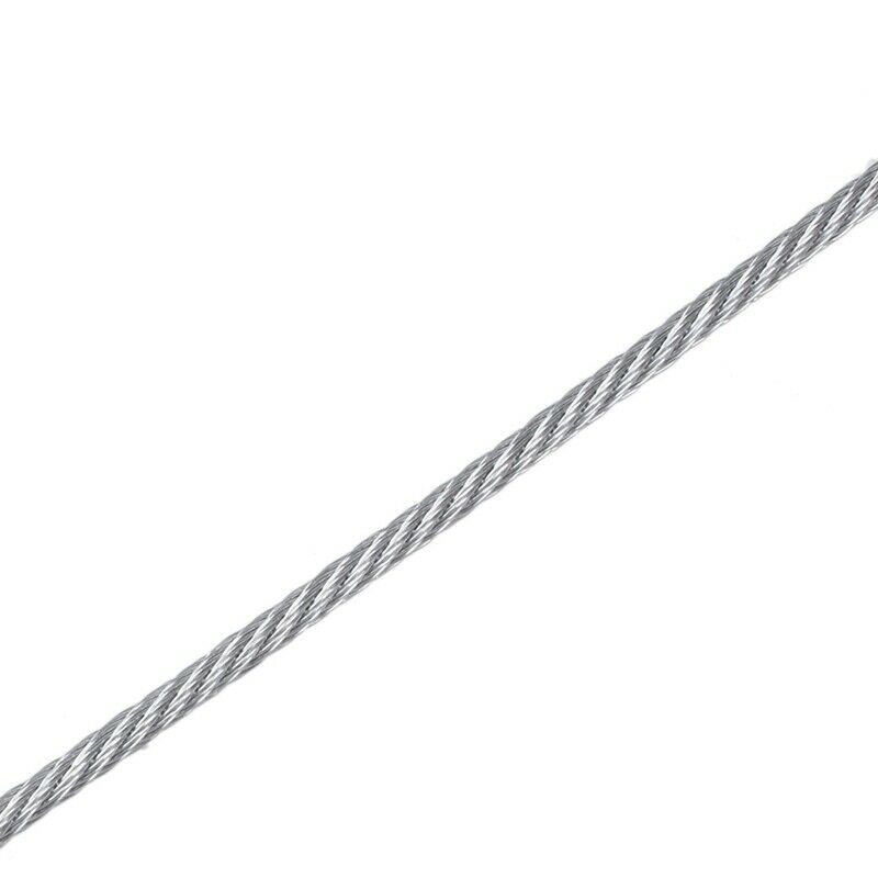 1.5mm Dia 25M Length Stainless Steel Wire Rope Cable for Hoisting
