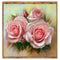 5D DIY Diamond Painting Three Flowers Cross Stitch Embroidery Rhinestones