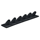 Velvet Finger Ring Showcase Display Jewelry Organizer Stand 6 Fingers