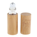 5ml Roller Bottle, Bamboo Essential Oil Roll On Container Rollerball Vial Empty