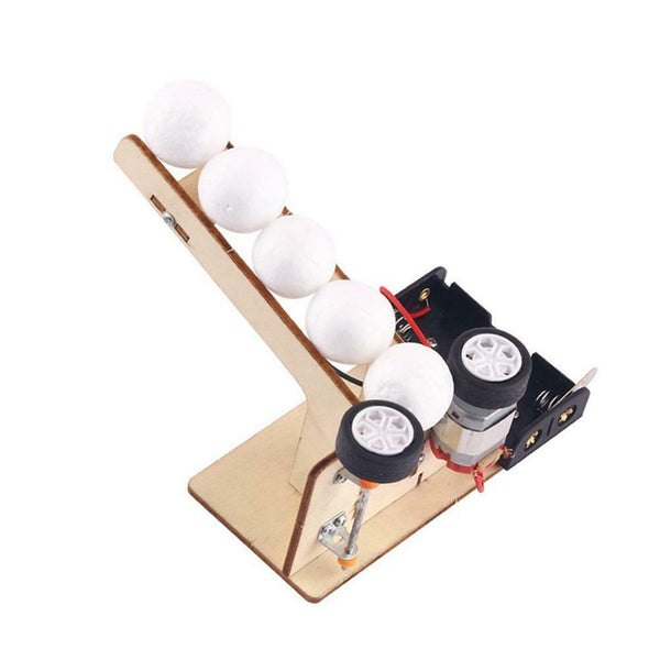 Electric Ball Pitching Machine Kits Children DIY Science Educational Toys #gib