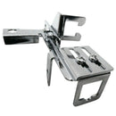 Chrome For Gm Throttle Cable Kickdown Bracket For Chevy Sbc Bbc Holley Kick V5Z1