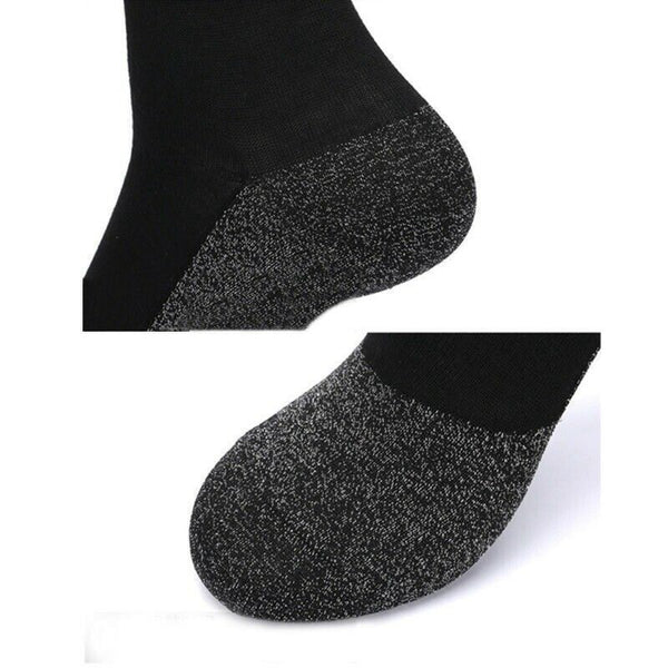 Winter 35 degree Aluminized Keep Feet Long Sock Heat Fibers Insulation Belo X1F3