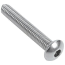 150Pcs M5 Stainless Steel Button Head Hex Socket Head Cap Bolts Screws Nuts