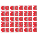 40pcs Small PCB RJ45 8P8C to Screwless Terminal Connector Breakout Board Kit