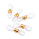 100Pc Anti-slip Rubber End Retainer Connector Holder Eyeglass Glasses Sunglasses