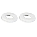 2-set Soft Sponge Headsets Headphones Cover for Sony MDR ZX100 ZX300 White