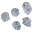 Natural Raw Blue Celestite Crystal Quartz Cluster Geode Specimen Home De joJ Ew