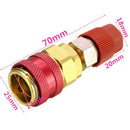 High and Low Side Expansion Adapter R134A Freon Quick Connector Adapter Aut C8J2