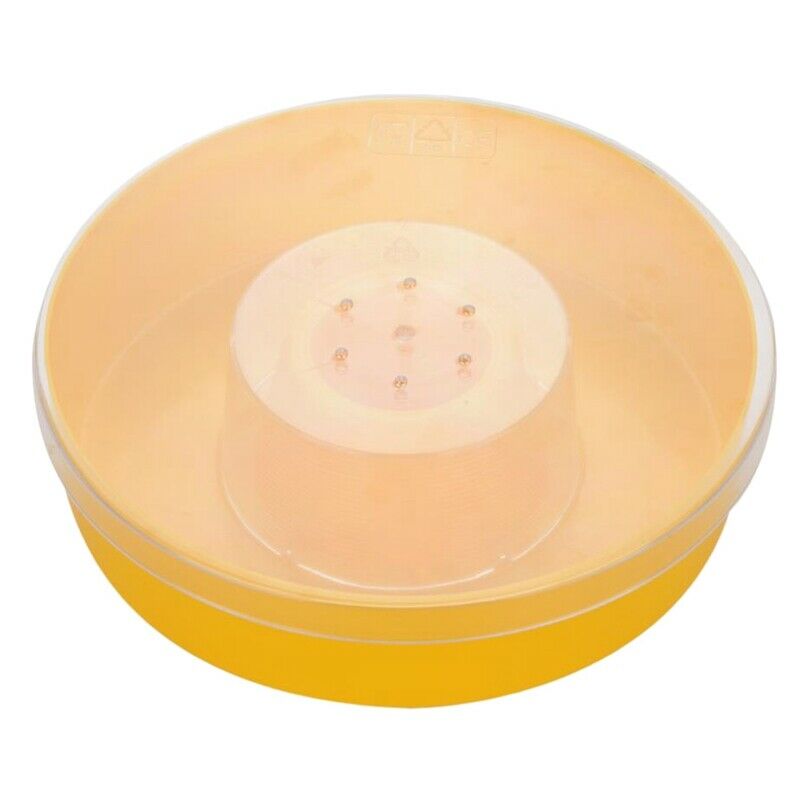 1X(Queen Bee Keeping Plastic Water Feeder Beehive Drinking Bowl Organizer F