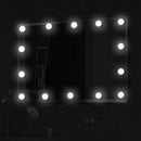 LED Hollywood Makeup Vanity Mirror Lights Dressing Table Dimmable 10 Bulbs Kit