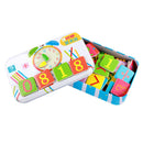 Wooden Math Number Stick Magnetic Puzzle Children Kids Education Calculate Game