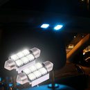 10 X Decoding Pointed Reading Lamp 36MM 5050 6smd License Plate Lights