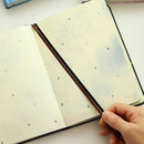 Creative trend Color Pages A5 Notebook Little Blue House Diary Book Hardcov A9E7