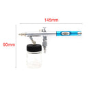 0.35mm Spray Paint Dual Action Adjustable Siphon Feed Manicure DIY Airbrush Kit