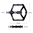 Shanmashi 1 Pair Fixed Mtb Bmx Bicycle Pedals Foot Pegs Outdoor Riding Spor D9A9