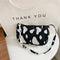 Cow Milk Printed Women Handbag Tote Female Casual Underarm Shoulder Bag (4)