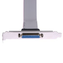 Motherboard DB25 1 Port Serial Parallel PCI Slot Header Cable Bracket  A