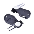 5-in-1 Golf Ball Marker Counter Cleaner Multi-functional Tool Kit Divot Tool  ï¼D