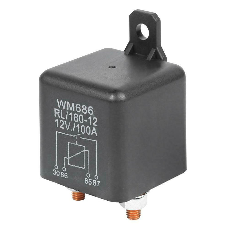 12V DC 100 Amp Heavy Duty Split Charge/Winch Relay for Car Van Boat 4 Pin