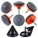 8 Pieces Lawn Mower Blade Sharpener Accessories Includes Lawn Mower Blade B
