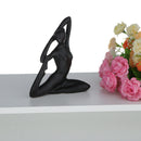 Home Yoga Girl Ornaments Ceramic Crafts Ornament Creative Home Furnishing 6