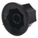 Jazz Bass Knobs - plastic Black 3 PCS