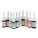 10 Colors 0.18oz/Bottle Professional Tattoo Ink Pigment Set Permanent Makeup -