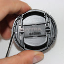 First Rate 46mm Center Pinch Snap on Front Cap Cover For Camera Lens Filter  new