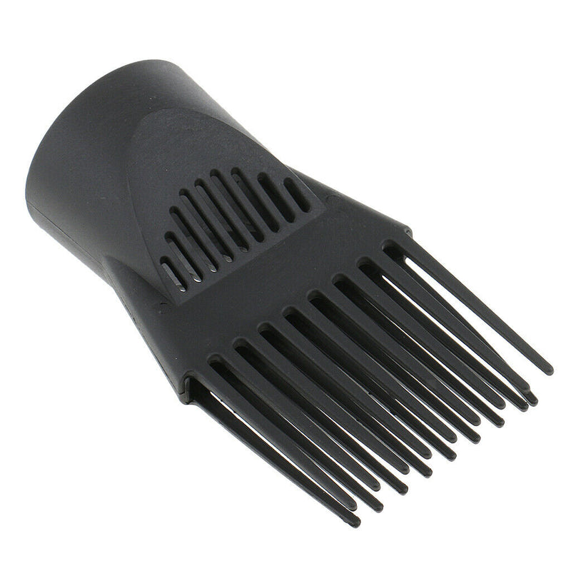 Universal Detangling Hair Blow Dryer Styling Comb for Straightening Hair, Black