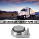 For Silverado LSX LQ4 4.8L 5.3L 6.0L LS LQ4 EGR Intake Manifold Block Off Plate
