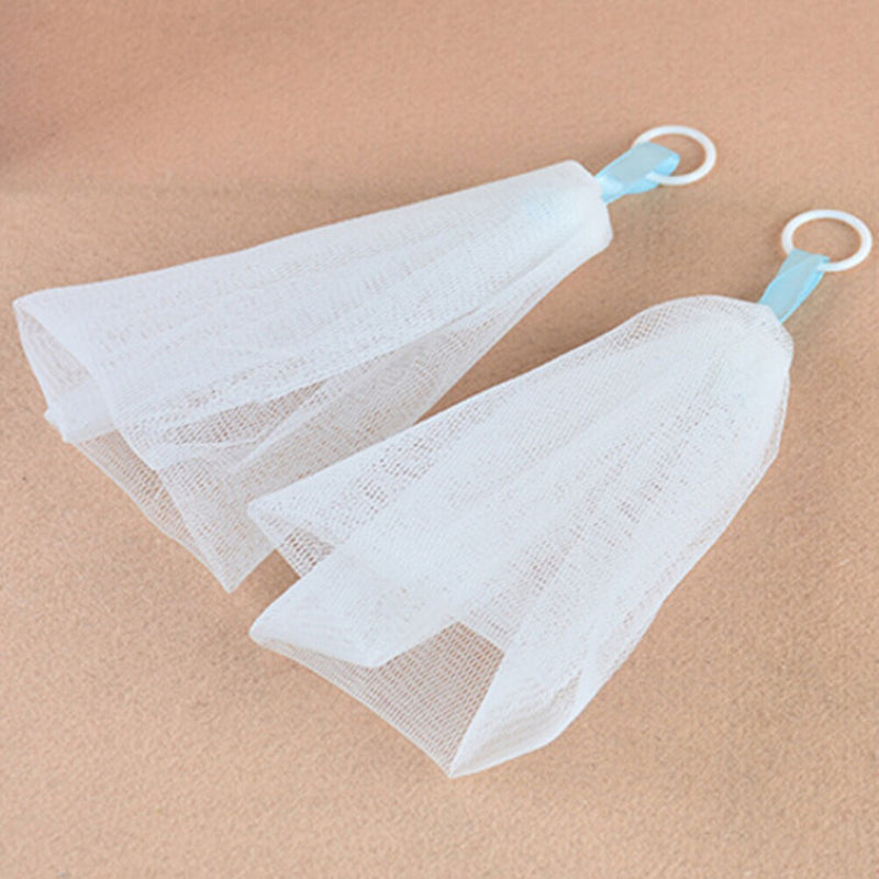 2pcs Foaming Net For Handmade Soap Make Bubbles Use For Exquisite Foam Wash  Gw