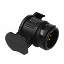 13 To 7 Pin Adapter Trailer 12V Towbar Caravan Truck Electrical Converter