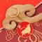 2021 Chinese Wind Ox Year Pendant Treasure Creative Fortune Car Keychain GiS Ew