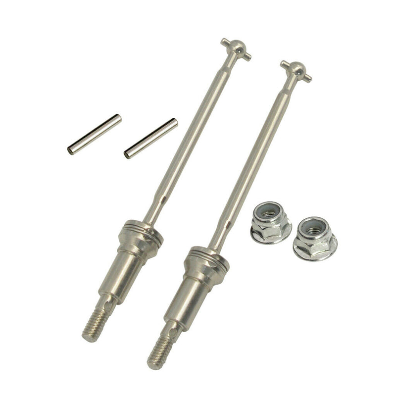 9130 Set 1/16 RC Car RC Car Spare Parts Front Drive Shaft Metal