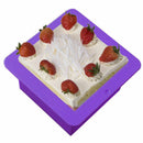 Silicone Square Toast Mould Cake Muffin Loaf Baking Pan Soap Bakewar Mold D J8M2