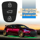 3 Buttons Rubber Pad for Hyundai Kia Flip Remote Car Key Shell (No Letter)