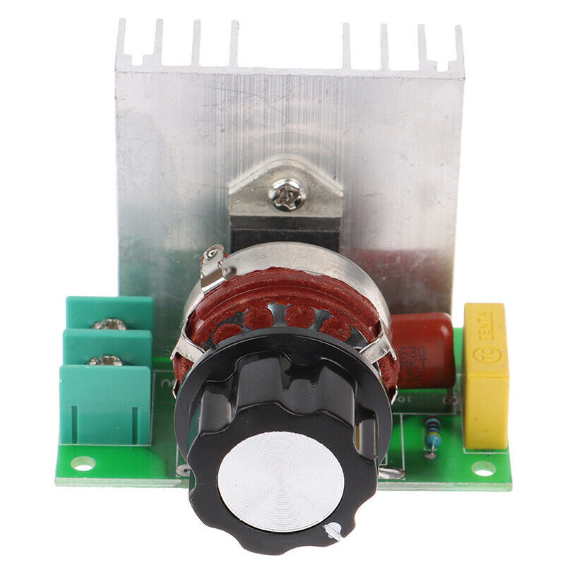 220V 4000W SCR Electronic Volt Regulator Speed Controller Governor Dimmer Mod Gw