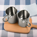 Tea Cup Stainless Steel Double Wall Mugs 400Ml(13.5Oz) For Drinking Tea Cof